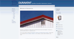 Desktop Screenshot of duravent.ca